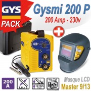 GYSMY 200P + MASQUE MASTER 9/13